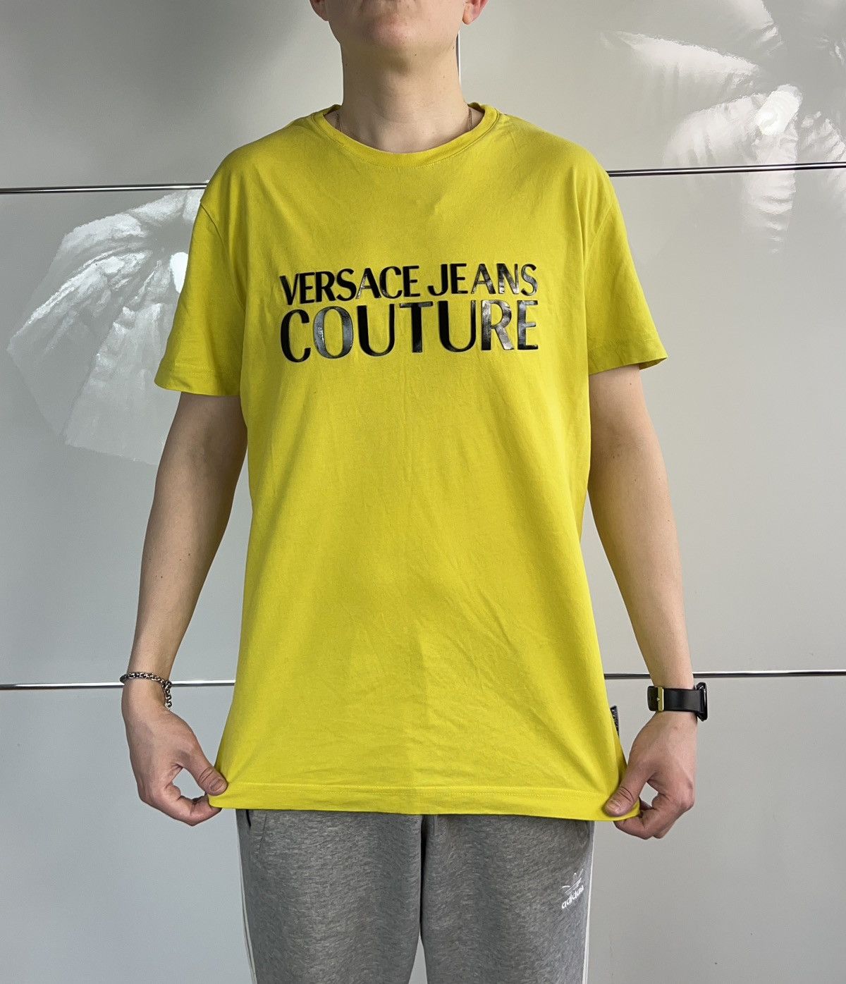 Versace Jeans Couture Tshirt Versace Jeans Couture Big Logo Size US M / EU 48-50 / 2 - 1 Thumbnail