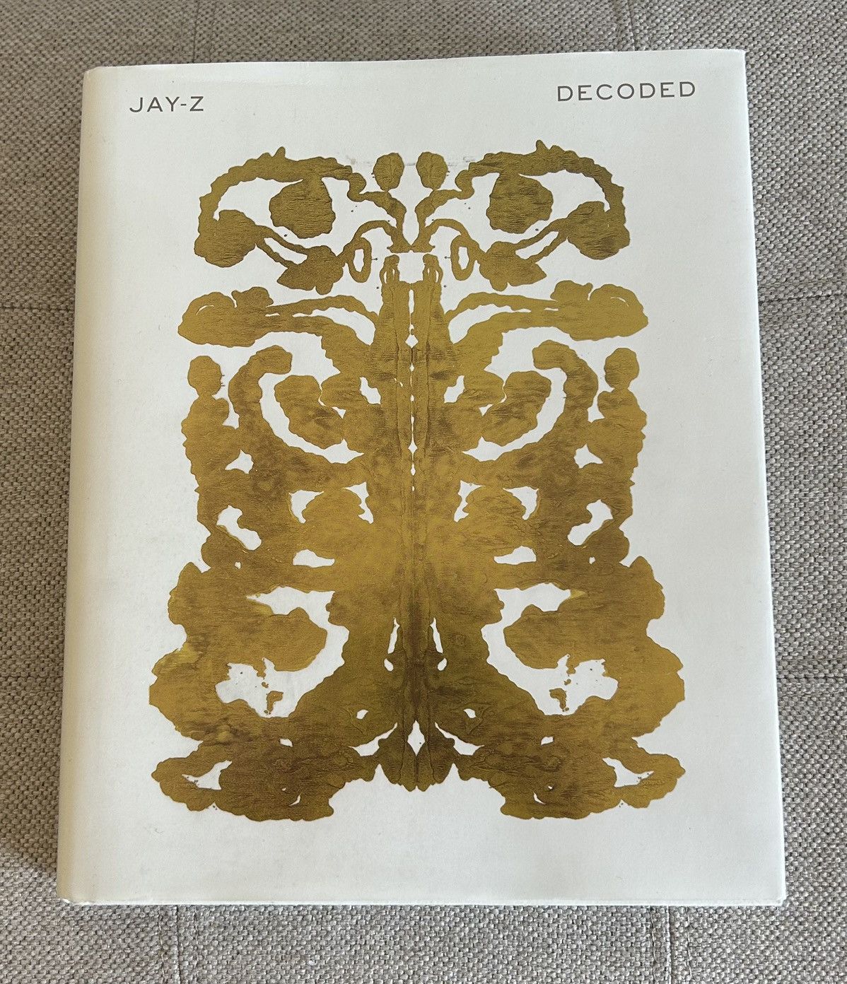 Jay-Z 2010 JAY-Z Decoded Hard Cover Book copyright Shawn Carter Size ONE SIZE - 1 Thumbnail