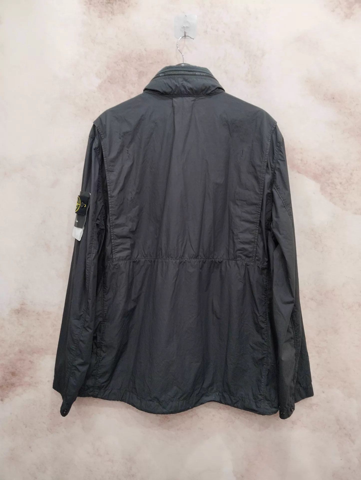 Stone Island STONE ISLAND Solid Color Logo Patch Zip LS Jacket 3XL Size 3XL / US 20-22 - 2 Thumbnail