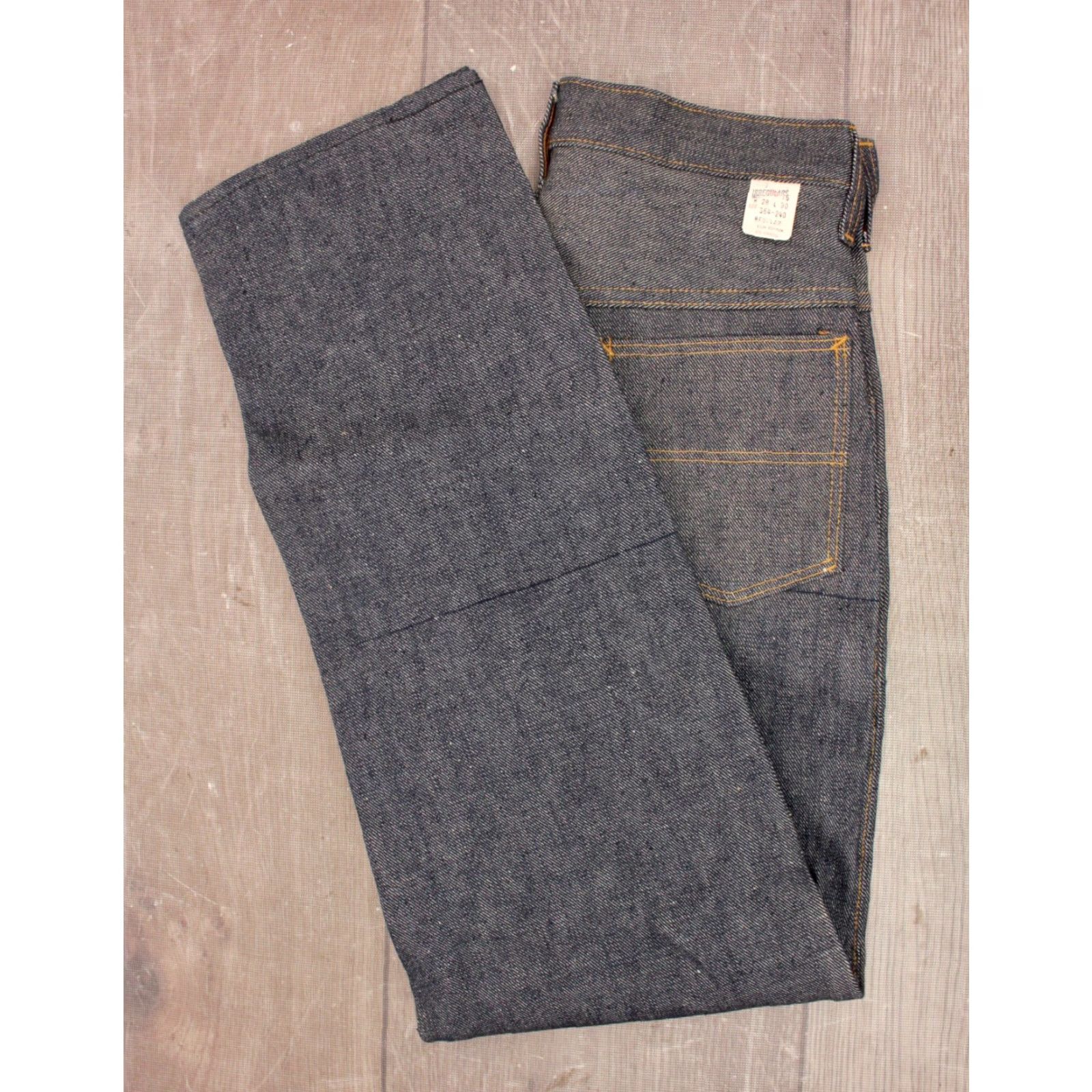 Wrangler VTG 1960s NOS Denim Wrangler Jeans Sz 28x30 60s Cotton Blue Jeans Vintage 60s Mens Size US 28 / EU 44 - 2 Thumbnail