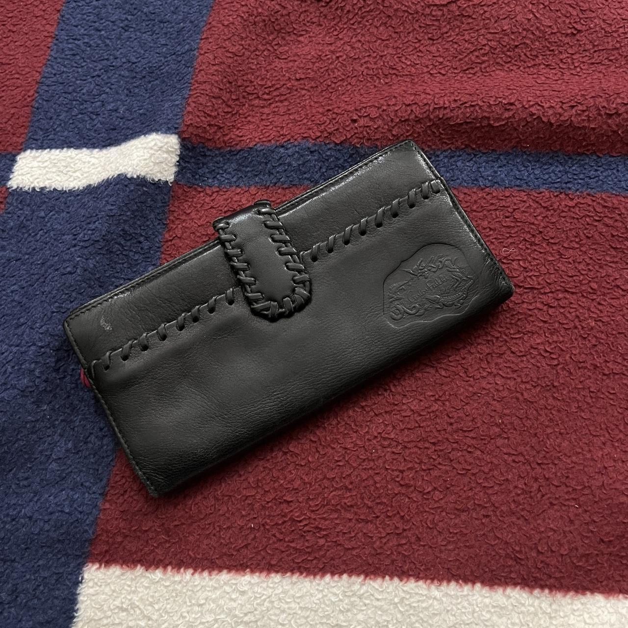 Other Carlos Falchi black leather long wallet ID card money holder Size ONE SIZE - 1 Thumbnail