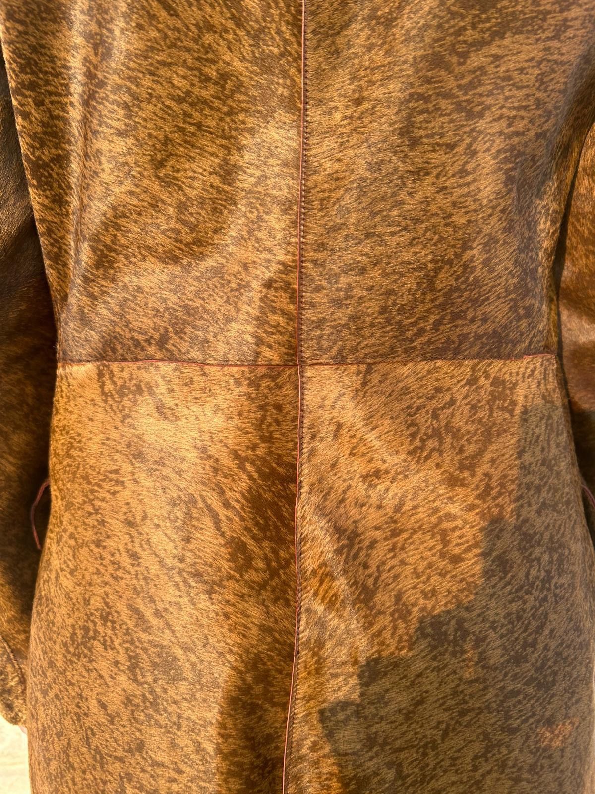 Aquascutum Iconic AQUASCUTUM Pony Skin Luxury Coat woman IT size 44 Size M / US 6-8 / IT 42-44 - 10 Thumbnail