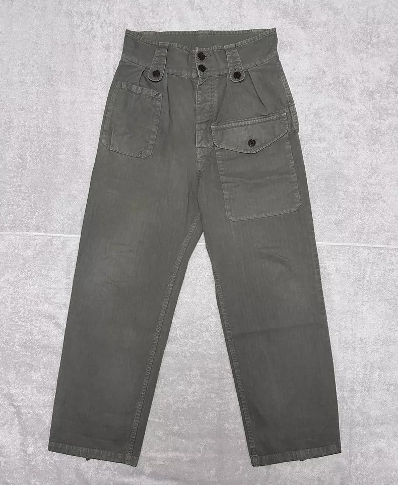 Visvim visvim size 2 21AW CORONEL DMGD Single Pocket Trousers 250 Size US 28 / EU 44 - 1 Thumbnail