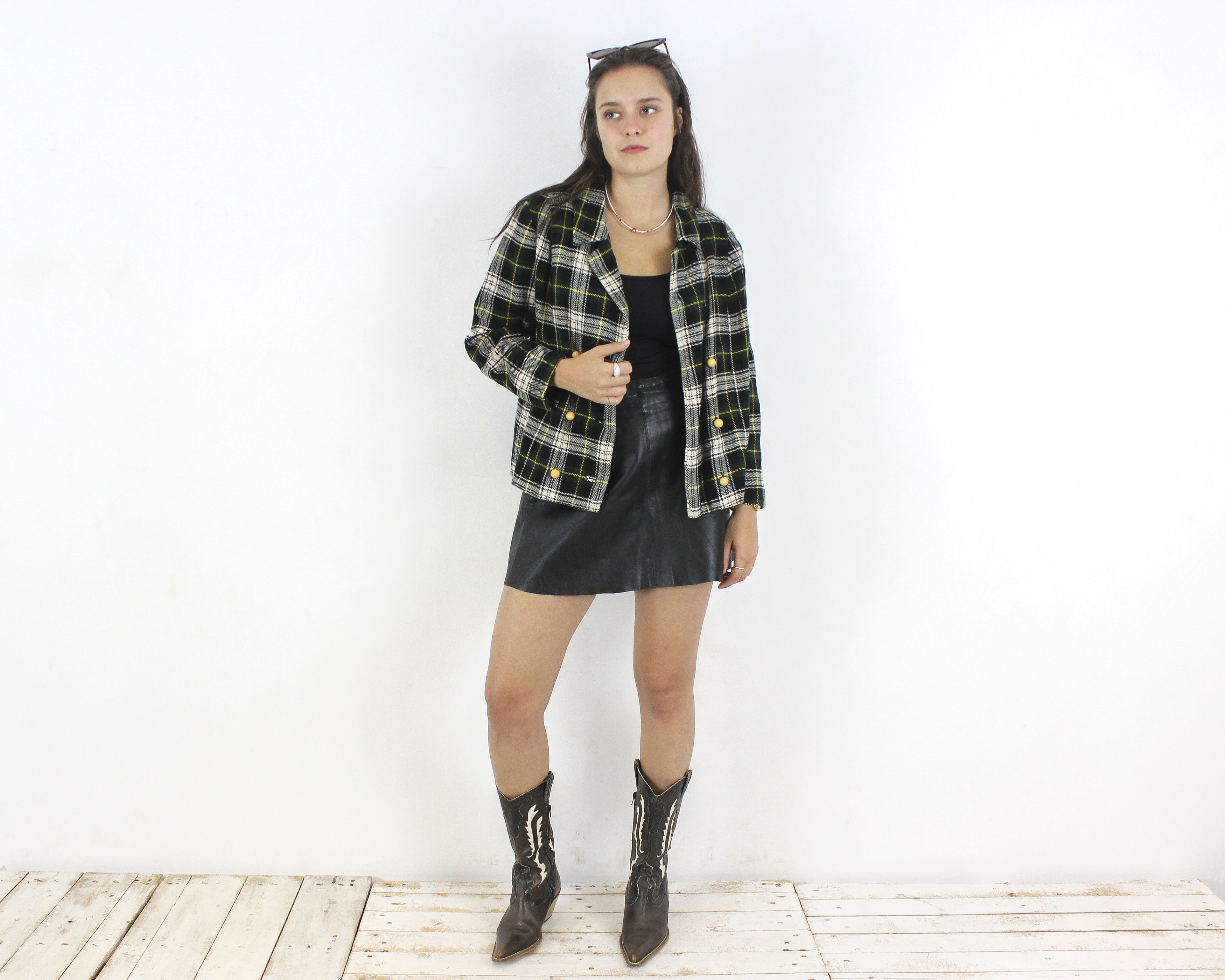 Other × Vintage Women M Wool Blazer Jacket Trachten Button Up Double Breast Size M / US 6-8 / IT 42-44 - 1 Thumbnail