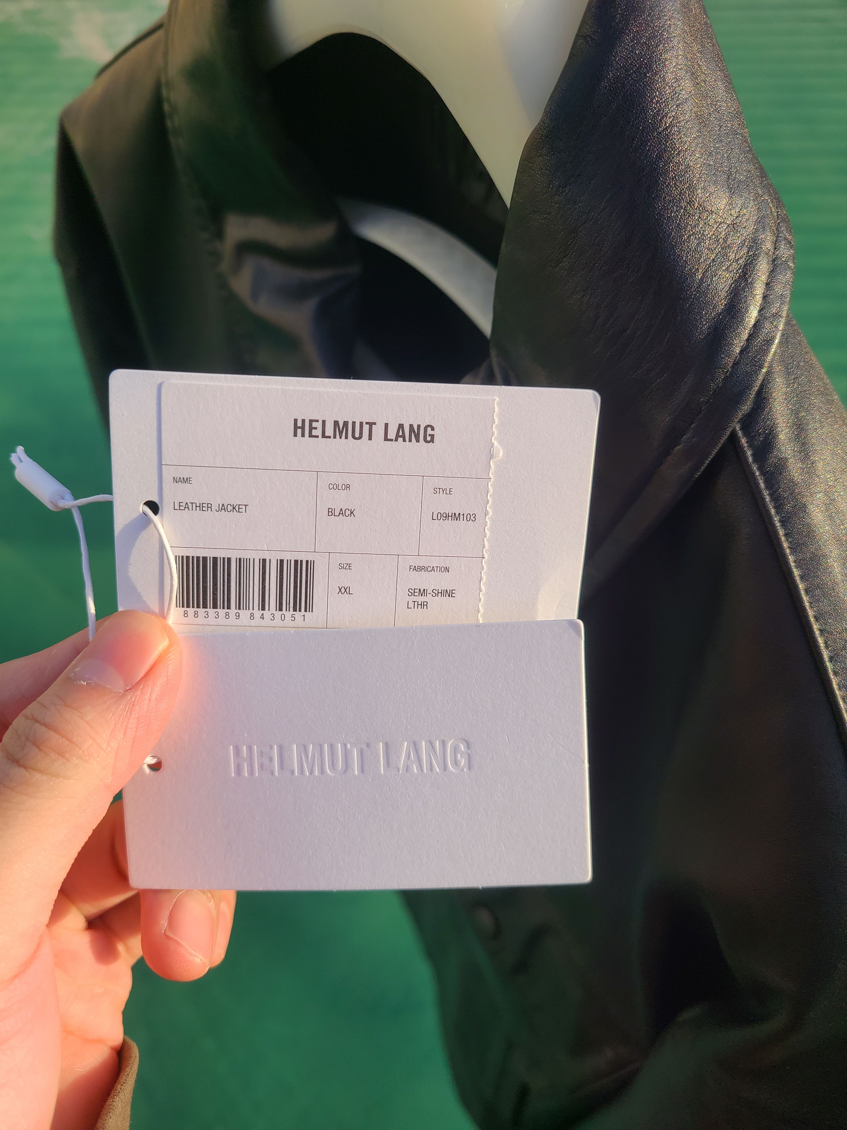 Helmut Lang helmut lang leather jacket 2xl xxl Size US XXL / EU 58 / 5 - 8 Thumbnail