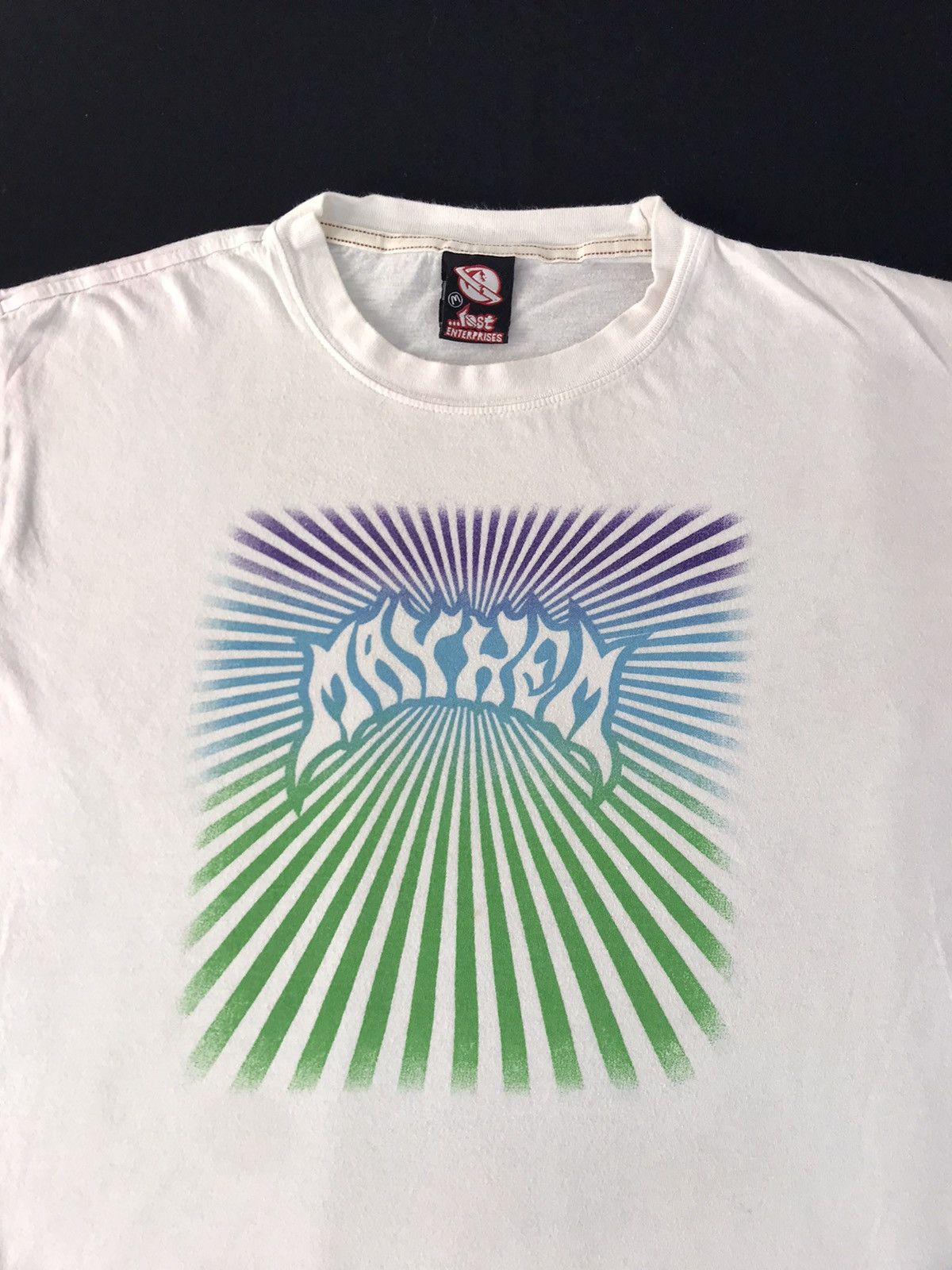 Vintage Lost Enterprise Out Of Step Mayhem Gothic Style Tee Size M / US 6-8 / IT 42-44 - 4 Thumbnail