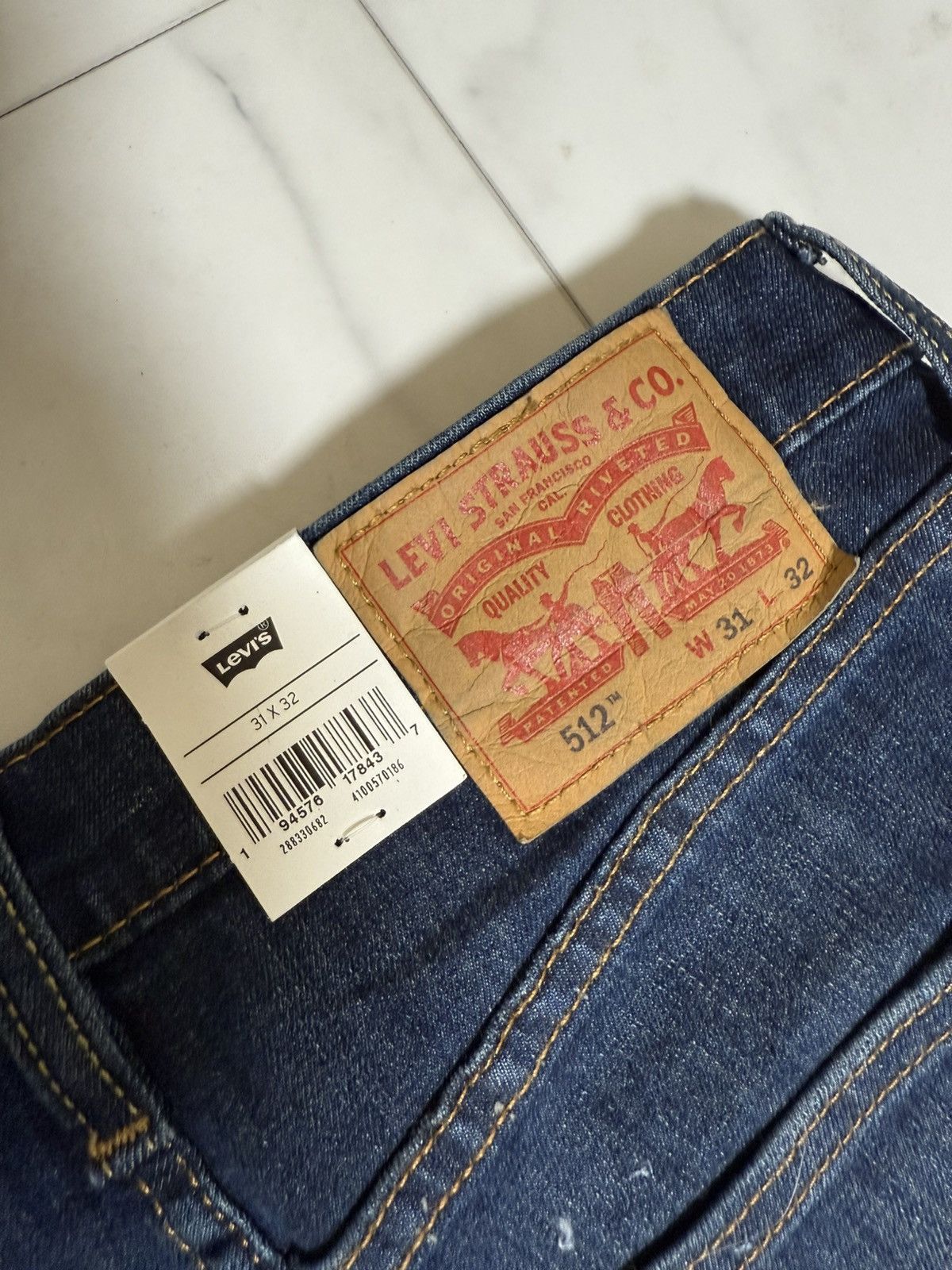Levi's Levis 512 Slim Taper Jeans Size US 31 - 3 Thumbnail