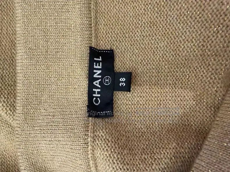 Chanel Chanel High-end handicraft workshop series gold thread ble Size 25" / US 0 / IT 36 - 3 Thumbnail