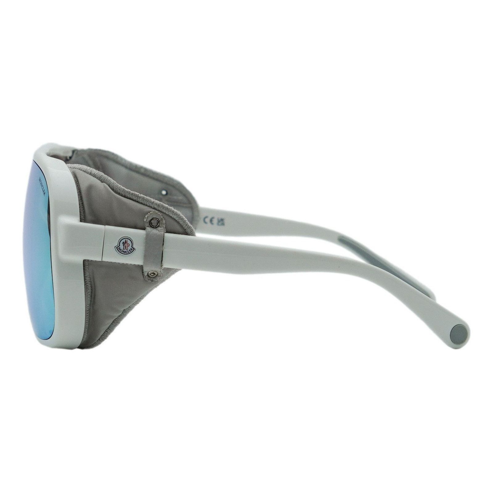 Moncler Moncler Diffractor Mirror Logo Polarized Logo Ski Sunglasses Size ONE SIZE - 2 Thumbnail