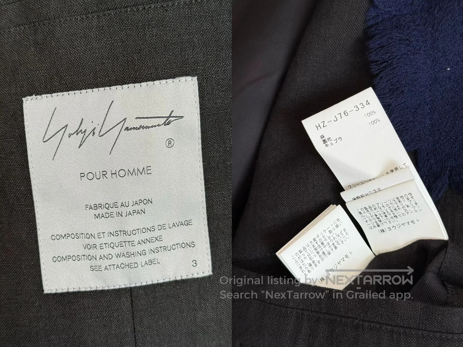 Yohji Yamamoto Yohji Yamamoto Patchwork Pleated Jacket. Size US L / EU 52-54 / 3 - 9 Thumbnail