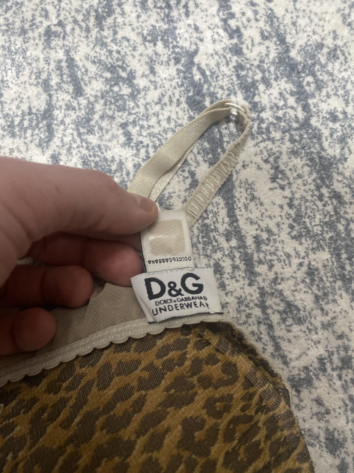 Dolce & Gabbana × Vintage Vintage rare luxury leopard dolce & gabban bra Size ONE SIZE - 2 Thumbnail