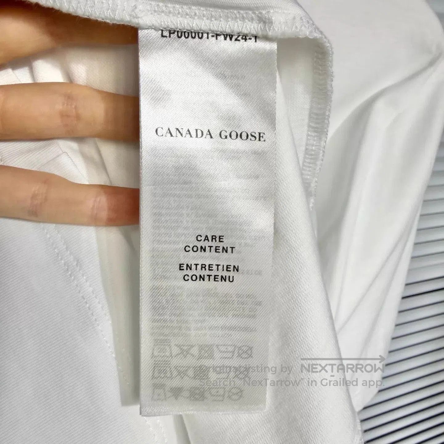 Canada Goose White Short. Size US L / EU 52-54 / 3 - 6 Thumbnail
