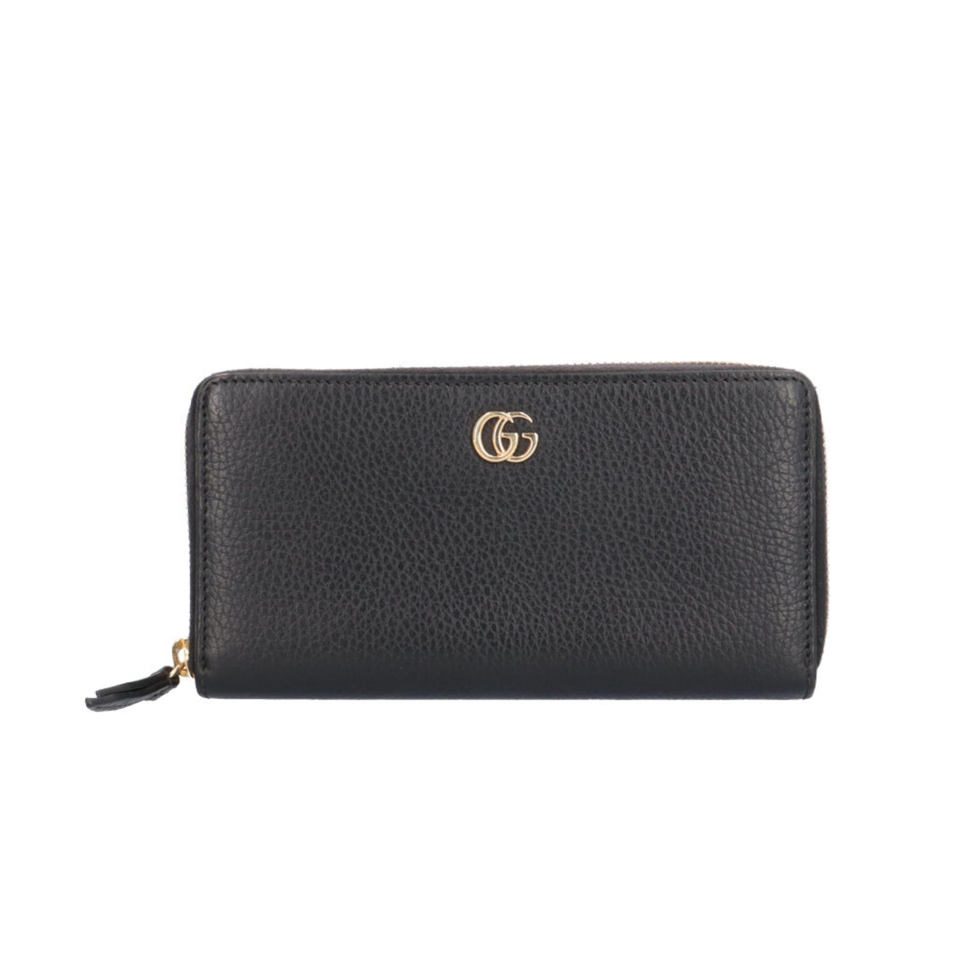 Gucci Gucci GG Marmont Long Wallet, Leather, 456117, Women's, Pre-owned. Size ONE SIZE - 1 Thumbnail