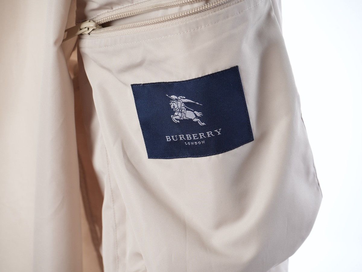 Burberry 🔥 Vintage BURBERRY Nylon Trench Coat Size US M / EU 48-50 / 2 - 4 Thumbnail