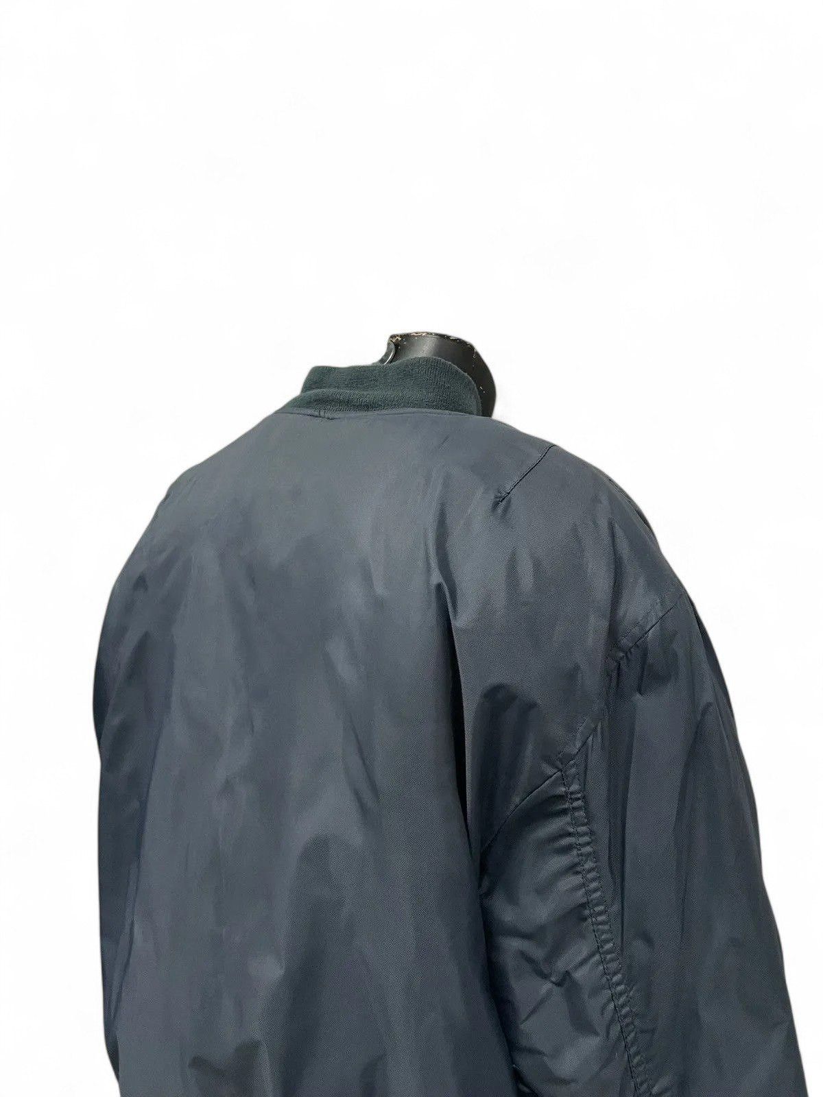 Alpha Industries Vintage Blue MA-1 Bomber Jacket Military Y2K Style Size US L / EU 52-54 / 3 - 10 Thumbnail
