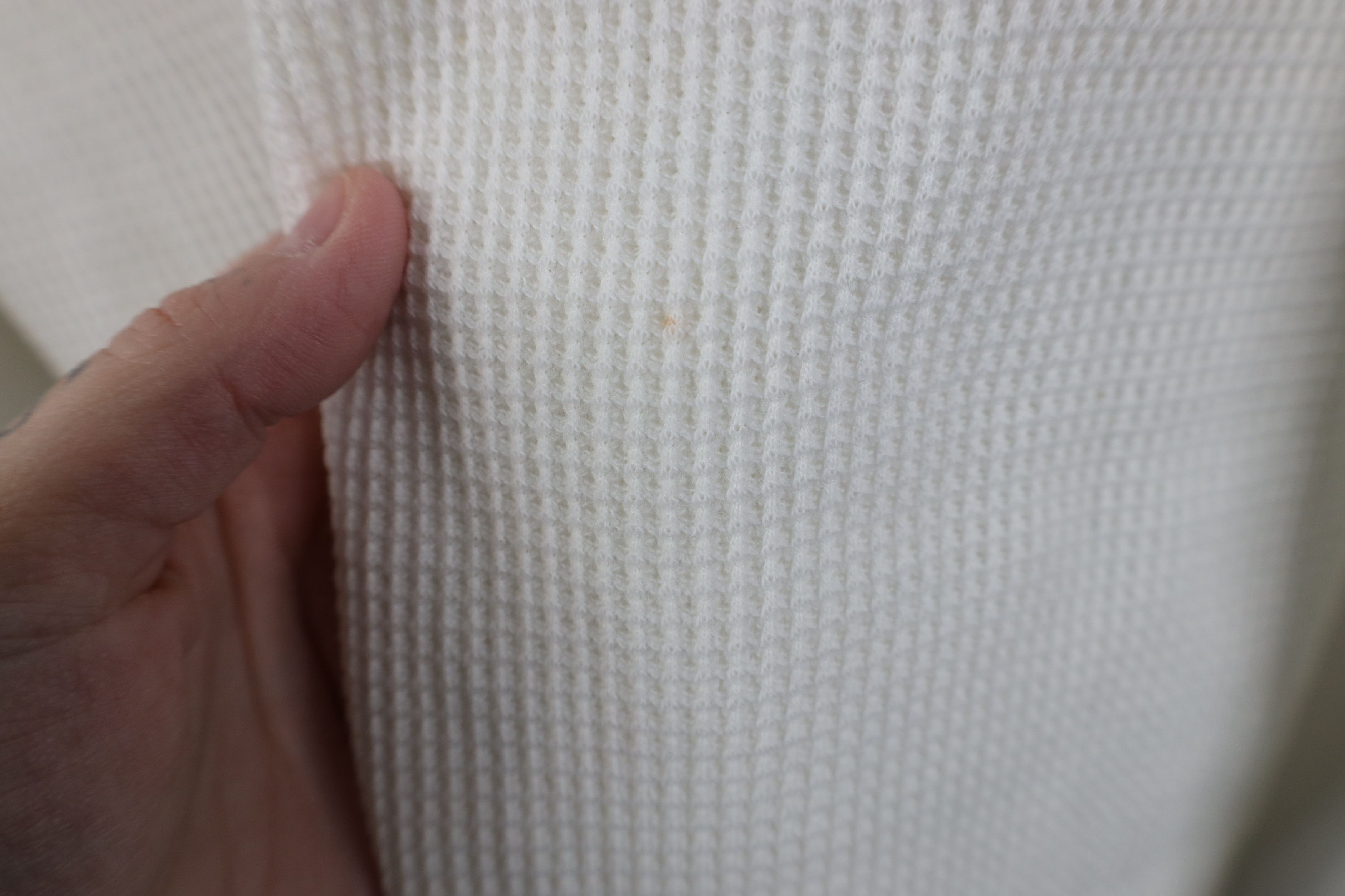 Vintage Vintage 70s Streetwear Knit Long Sleeve T-Shirt White USA Size US XL / EU 56 / 4 - 7 Thumbnail