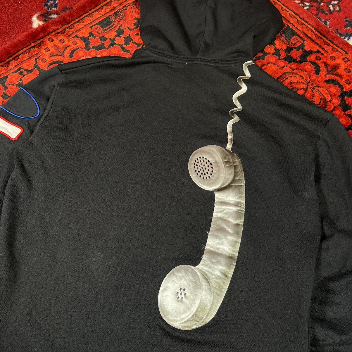 Acne Studios Y2K Oversized Acne Studios Hanging Telephone Fog hoodie Size US S / EU 44-46 / 1 - 5 Thumbnail