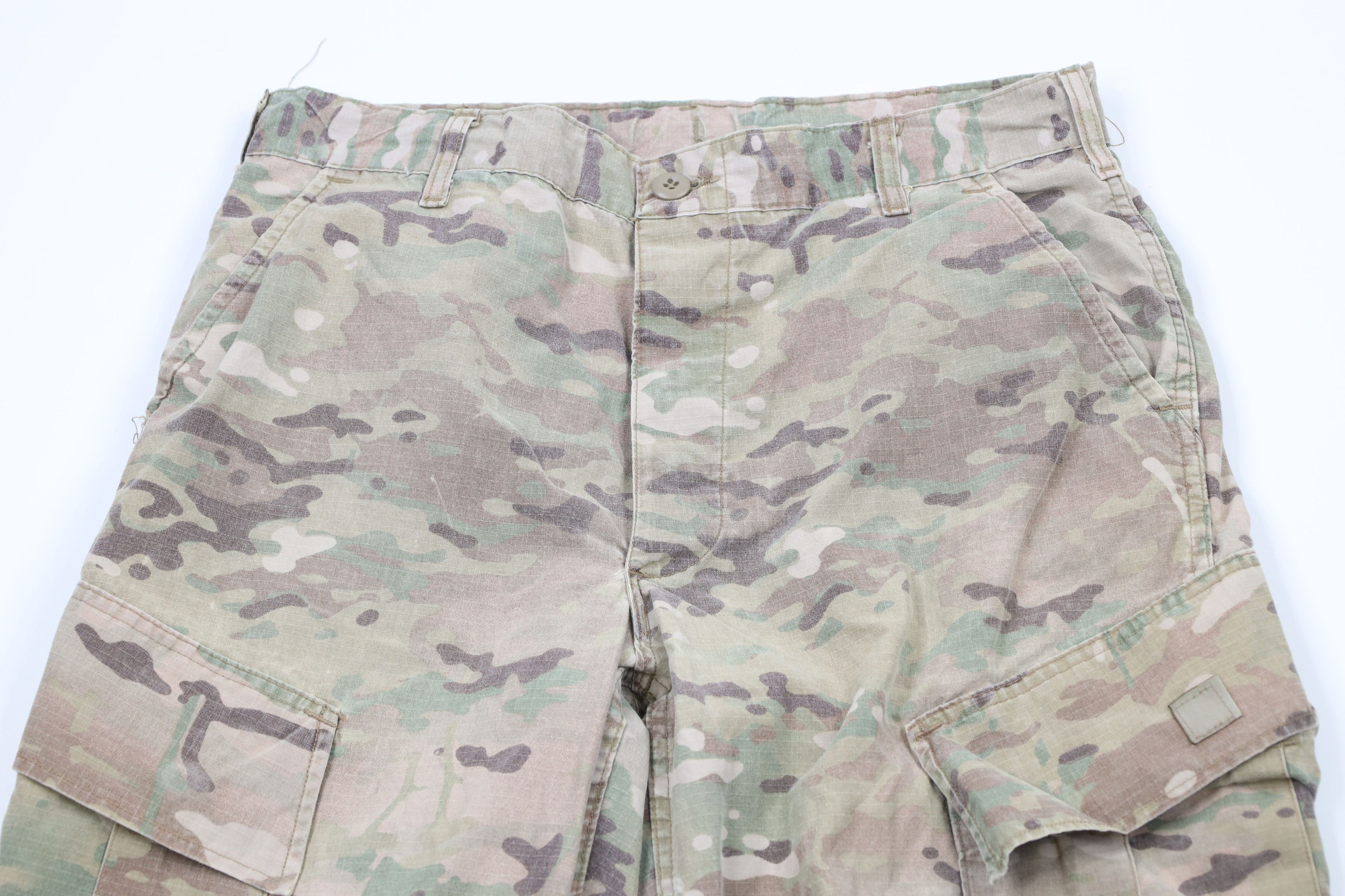 Vintage Vintage Camouflage Army Combat Cargo Pants Trousers USA Size US 34 / EU 50 - 2 Thumbnail