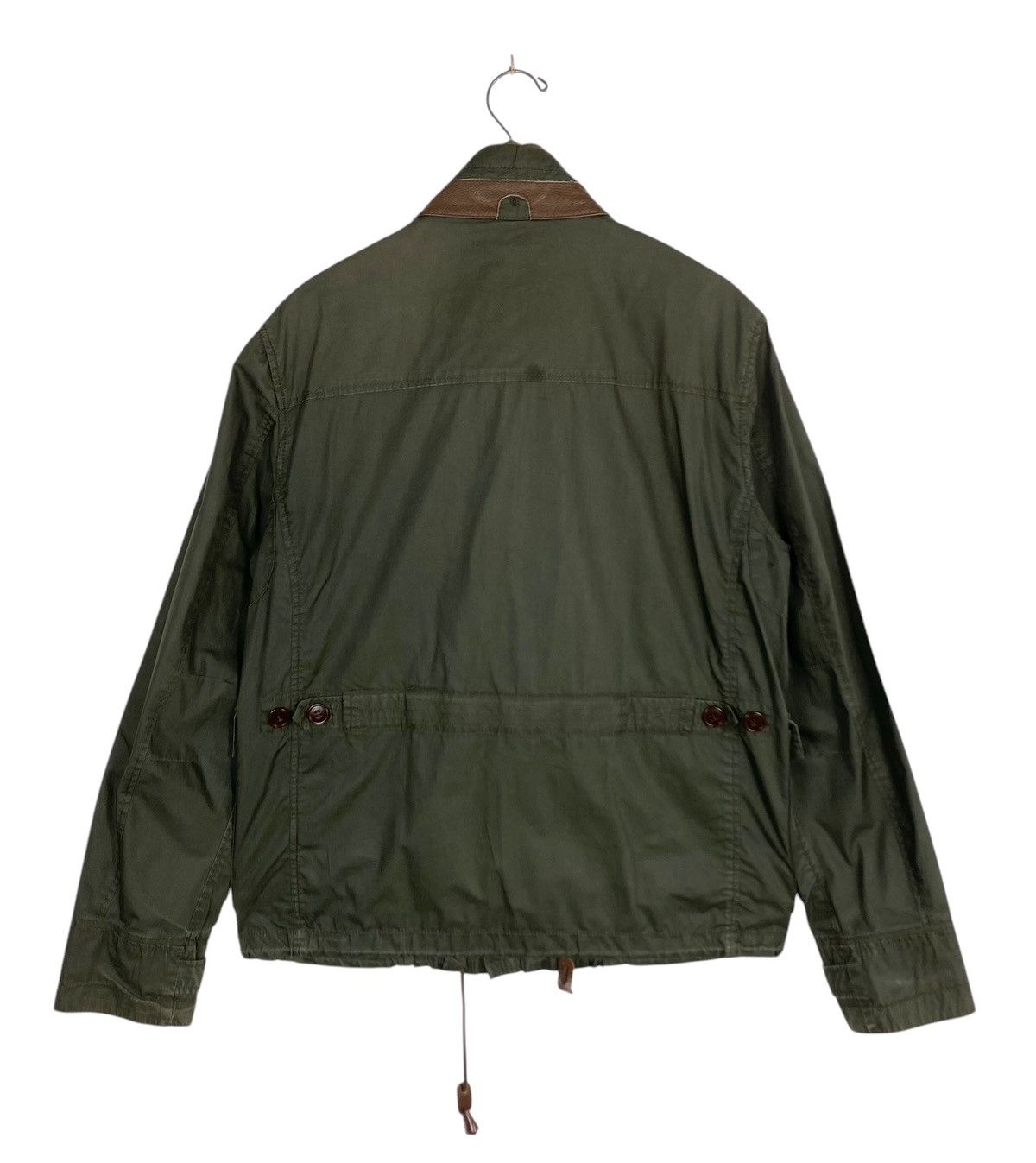 Zara Rare‼️ ZARA MEN Olive Green Military Style Jacket Size US M / EU 48-50 / 2 - 5 Thumbnail