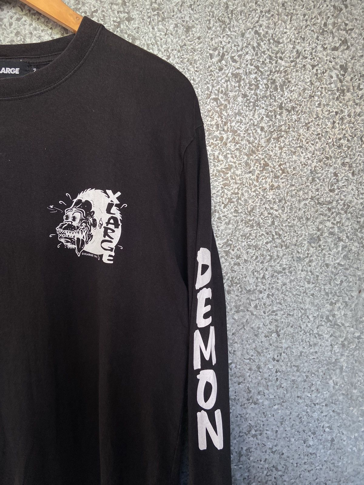 Demon 🔥 Vtg 90s Vintage X Large t shirt long sleeve speed demon Size US M / EU 48-50 / 2 - 8 Thumbnail