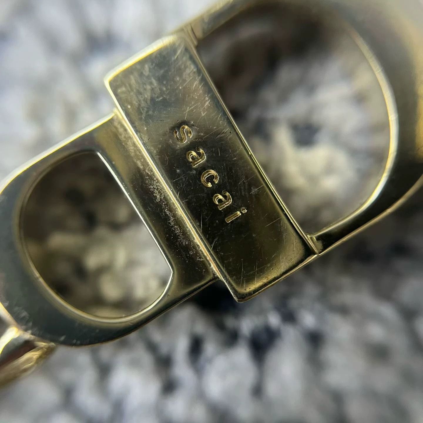 Dior Dior Gold Silver Plated Brass Necklace Size ONE SIZE - 3 Thumbnail