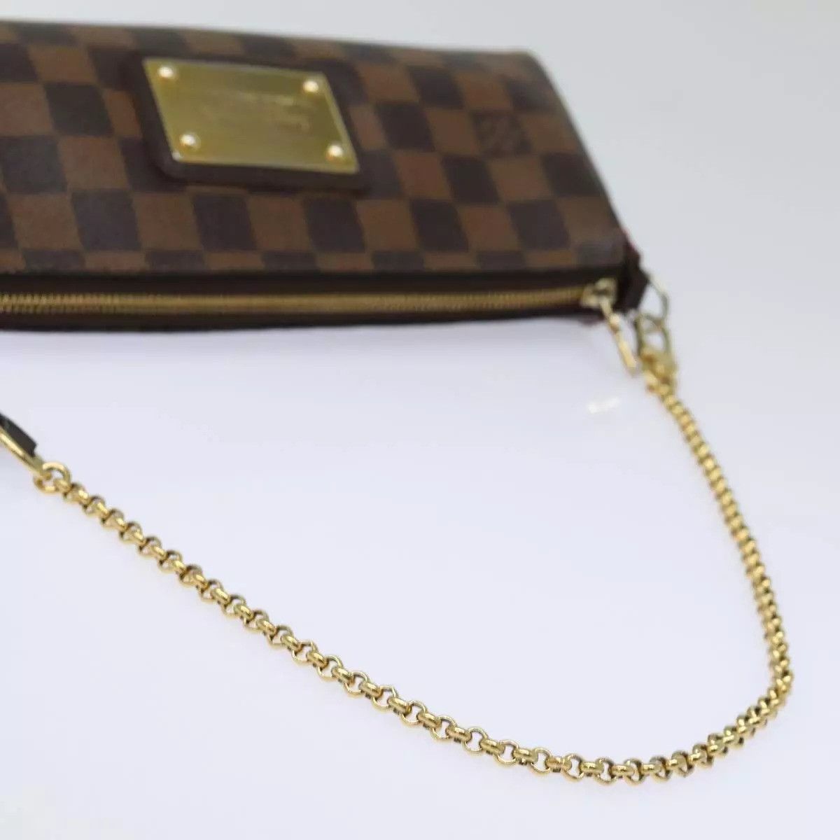 Louis Vuitton LOUIS VUITTON Damier Ebene Eva Shoulder Bag Size ONE SIZE - 13 Thumbnail