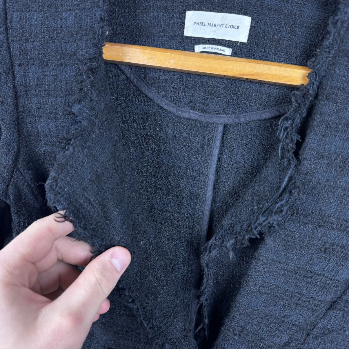 Isabel Marant Isabel Marant Etoile Cotton Acryl Tweed Flenn Blazer Jacket Size XS / US 0-2 / IT 36-38 - 17 Thumbnail