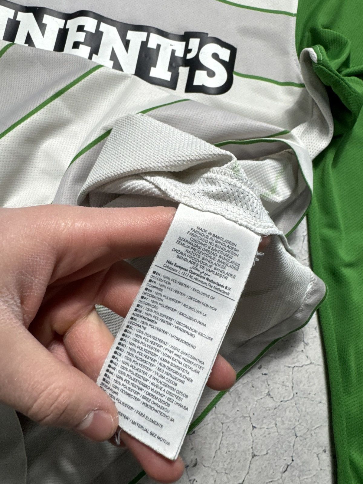 Nike Nike FC Celtic 2011/2012 Vintage Soccer Jersey Long Sleeve Size US M / EU 48-50 / 2 - 8 Thumbnail