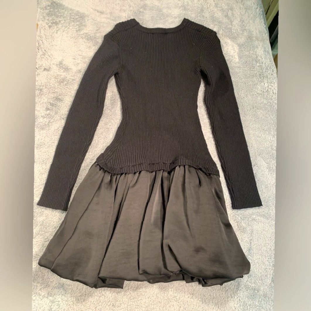 Vintage Mable Black Long Sleeve Dress Bubble Small Women S Regular Short Dress Dress Size S / US 4 / IT 40 - 6 Thumbnail