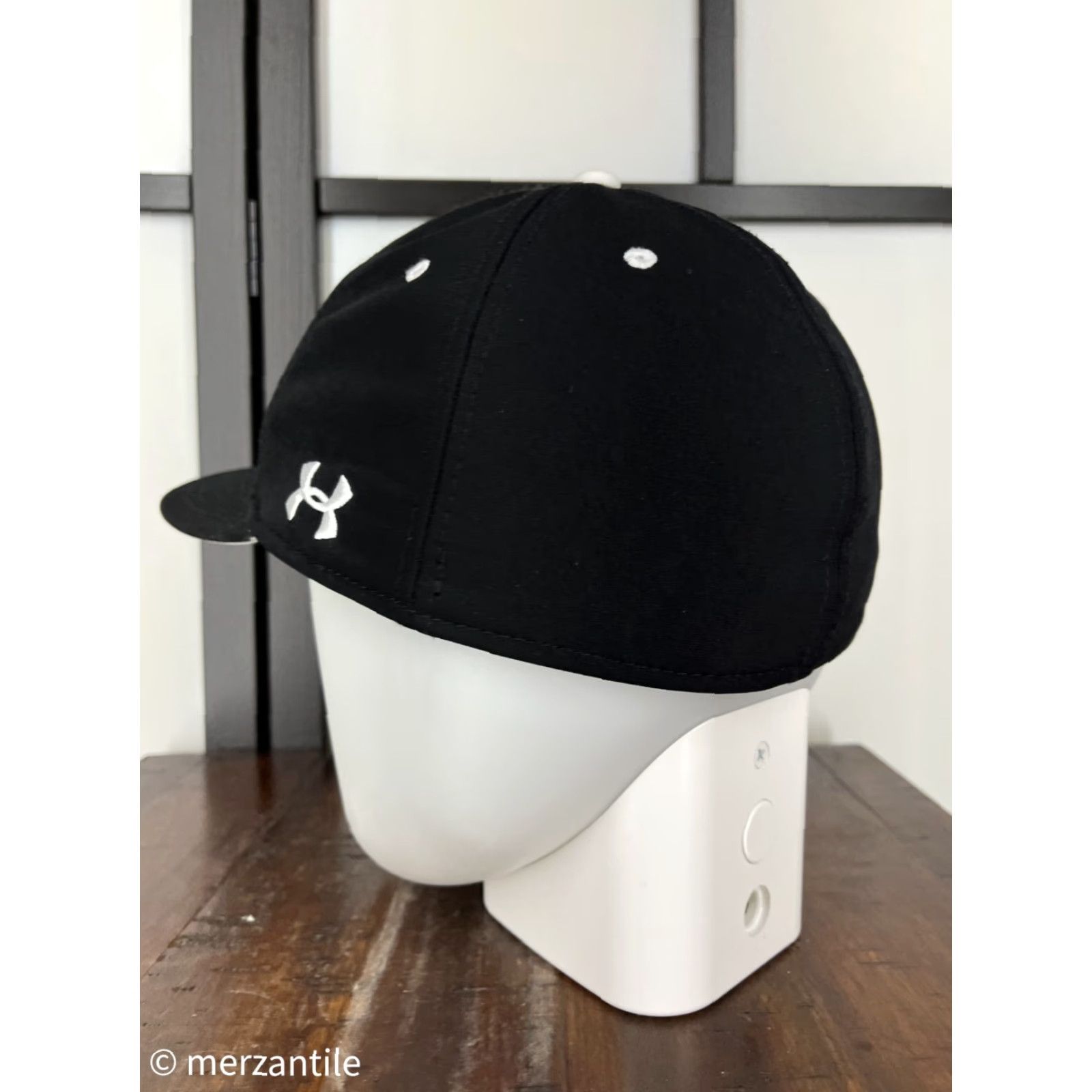 Under Armour Under Armour Hat Cap Fitted Adult M Black Red RM Embroidered Polyester E - Baseball Cap, Twill, Sports Theme, Mens Size ONE SIZE - 5 Thumbnail