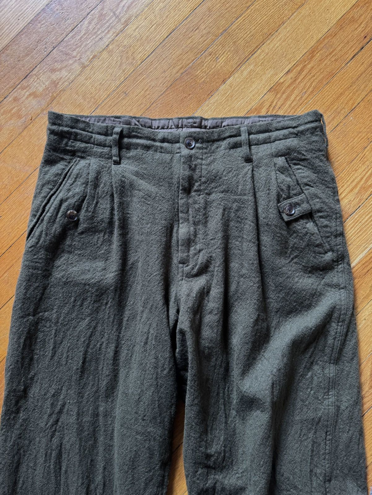 Yohji Yamamoto YYPH AW22 Wool Pants Size US 32 / EU 48 - 3 Thumbnail