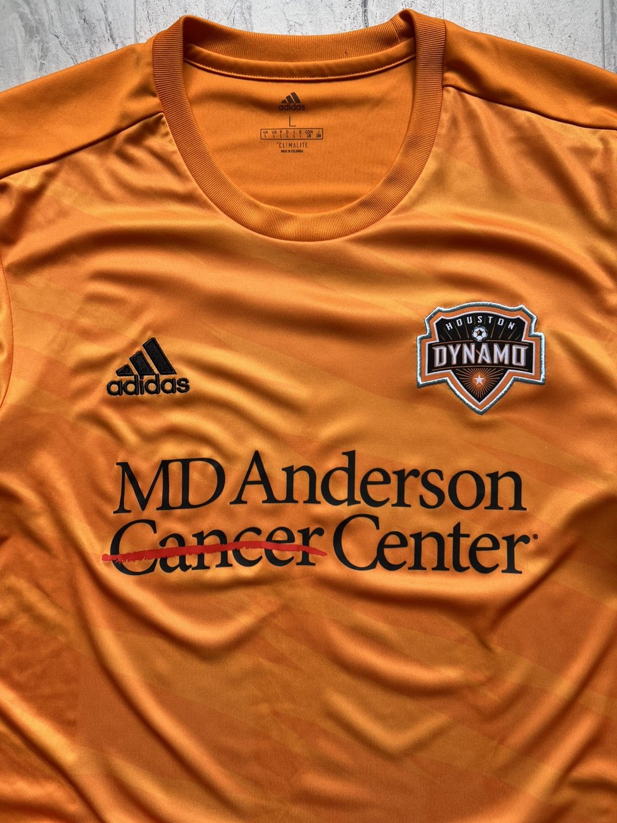 Adidas Vintage Adidas Houston Dynamo FC Soccer Futbol Jersey Kit Size US L / EU 52-54 / 3 - 2 Thumbnail