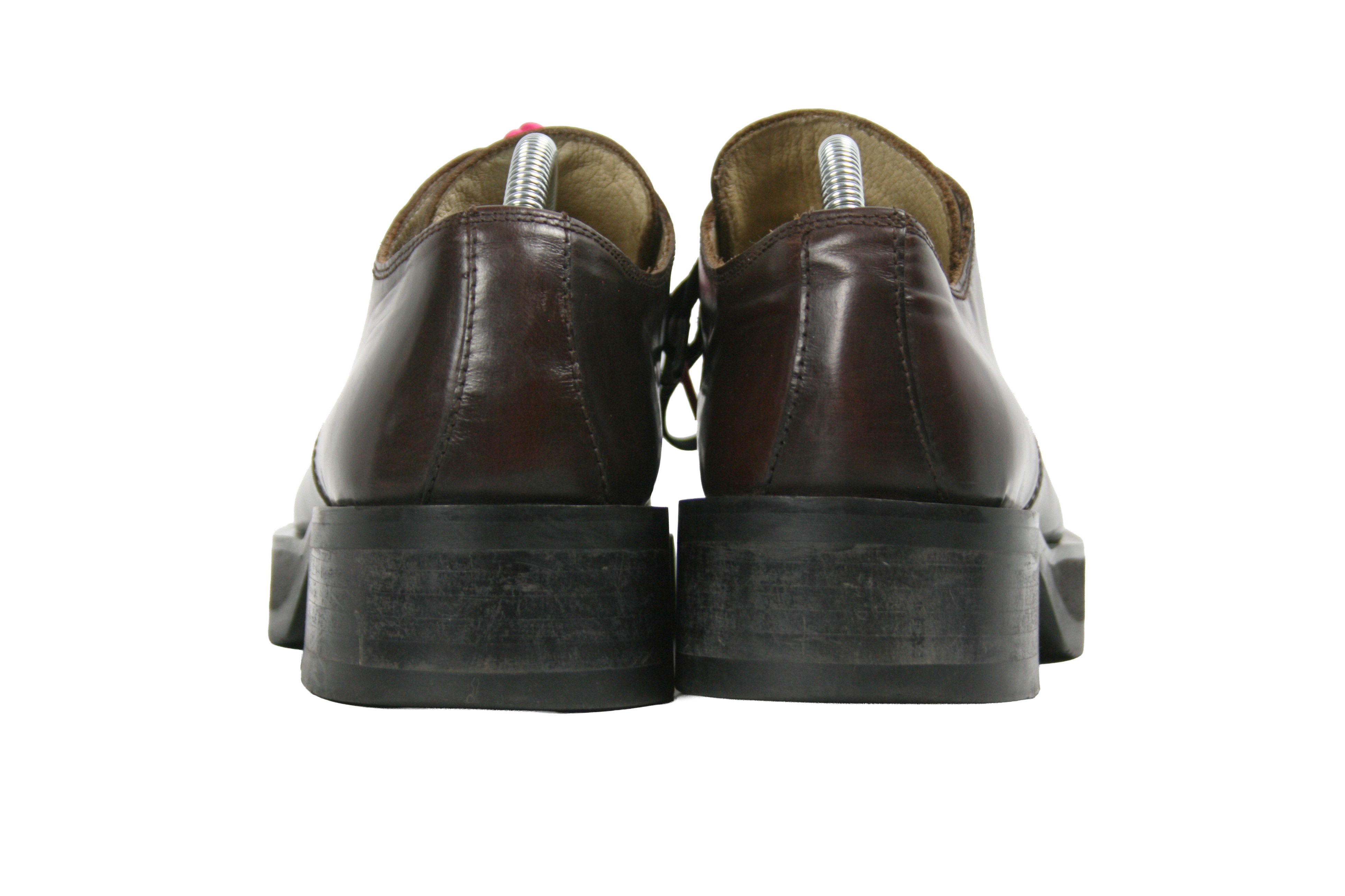 Dolce & Gabbana 90S Massive Platform Oversize Derby Shoes Vintage Size US 7.5 / EU 40-41 - 12 Thumbnail