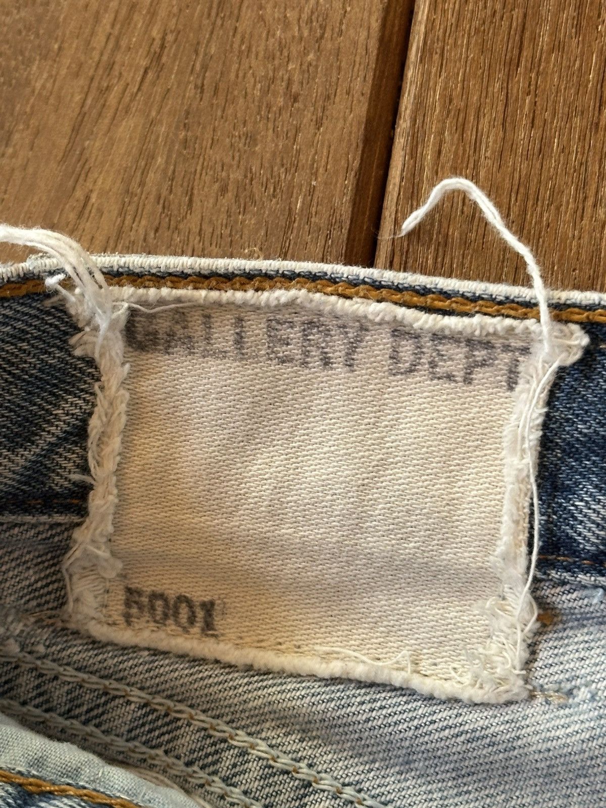 Gallery Dept. Gallery Dept Flooded G Patch Denim (30-31) Size US 31 - 11 Thumbnail