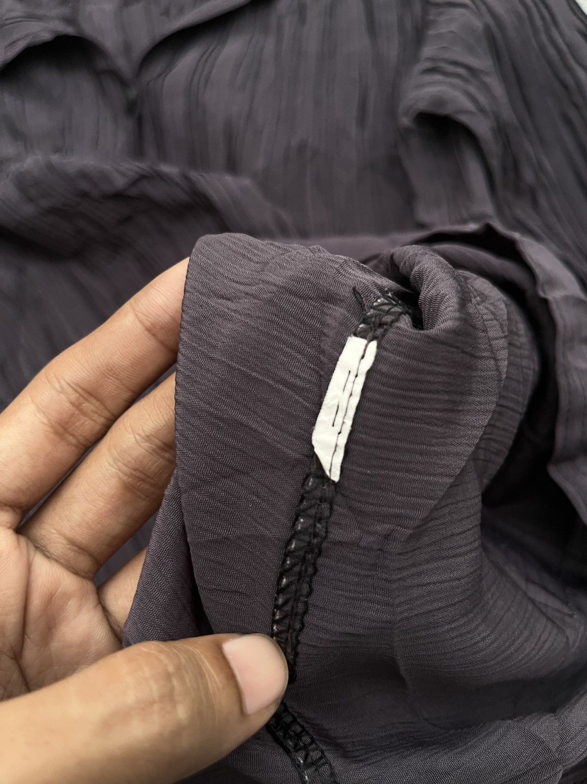Issey Miyake × Japanese Brand JAPANESE UKNOWN PLEATS BUTTON UPS DESIGN ISSEY Size M / US 6-8 / IT 42-44 - 5 Thumbnail