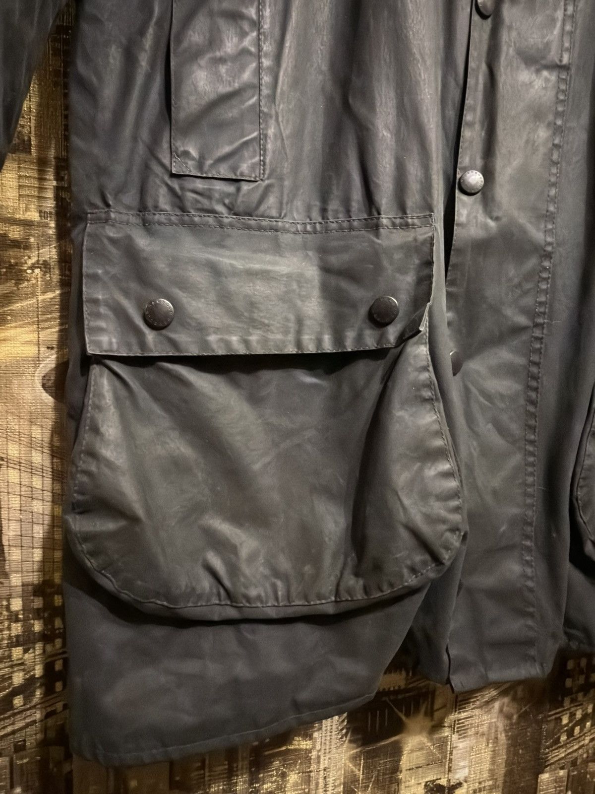 Barbour Barbour Border Vintage Waxed Jacket coat Made in England Size US XXL / EU 58 / 5 - 2 Thumbnail