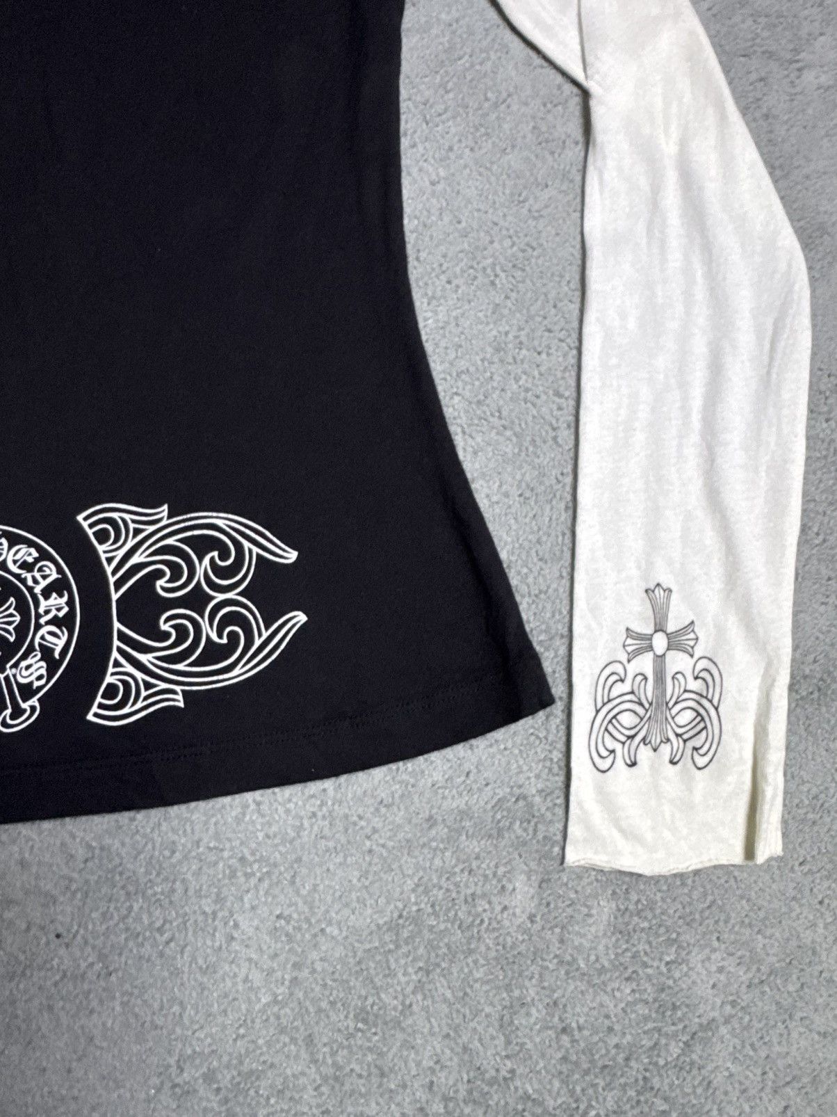 Chrome Hearts RARE! VINTAGE! Layered Cut & Sew Tribal Chrome Size US S / EU 44-46 / 1 - 4 Thumbnail
