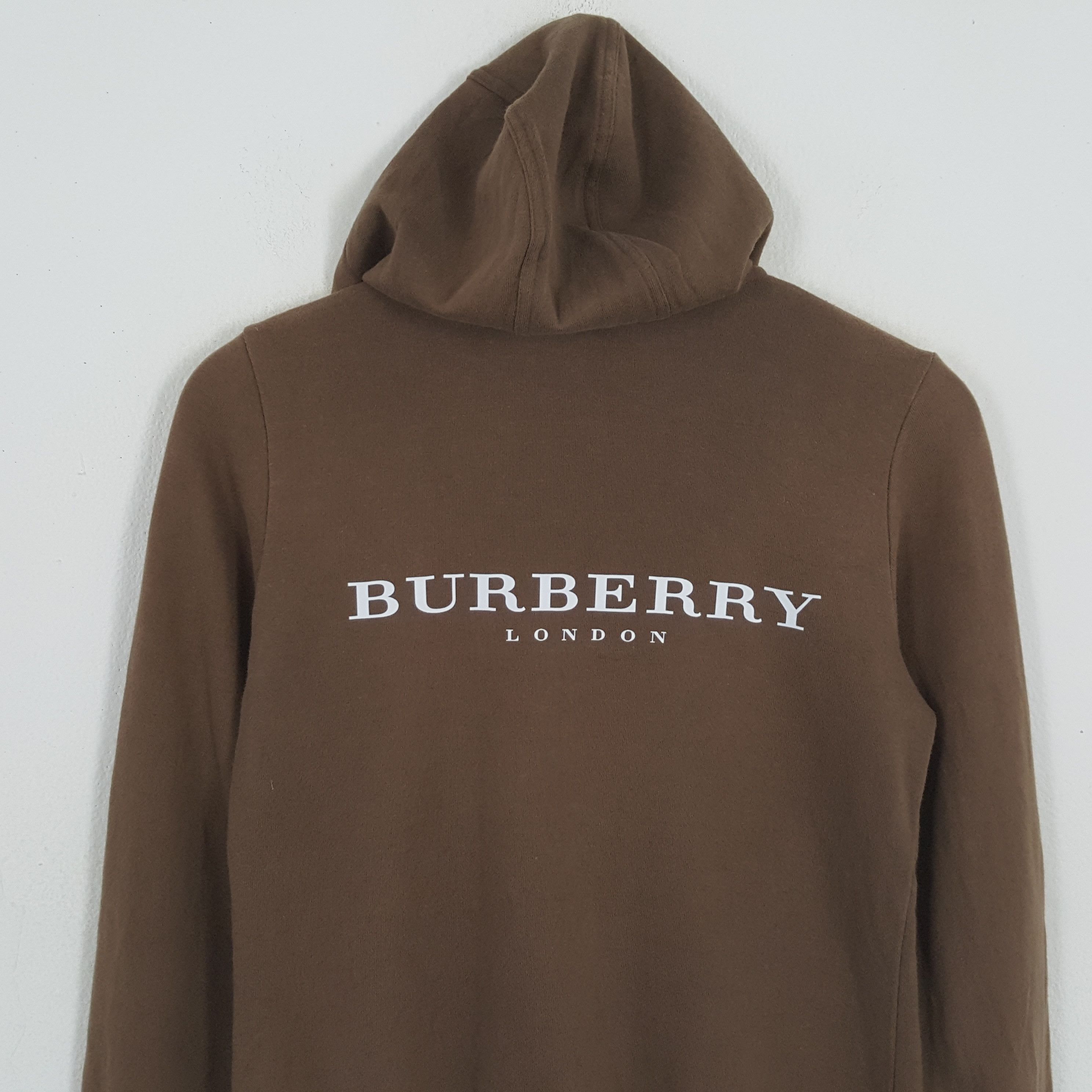 Burberry × Vintage Vintage BURBERRY LONDON BLUE LABEL Brand Hoodies Size XS / US 0-2 / IT 36-38 - 2 Thumbnail
