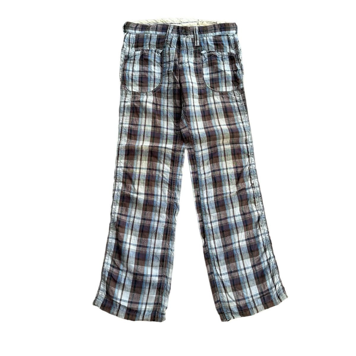 Antigua ANTGAUGE MADE IN JAPAN TROUSER CHECK PLAID PUNK PANTS SIZE S Size US 28 / EU 44 - 1 Thumbnail