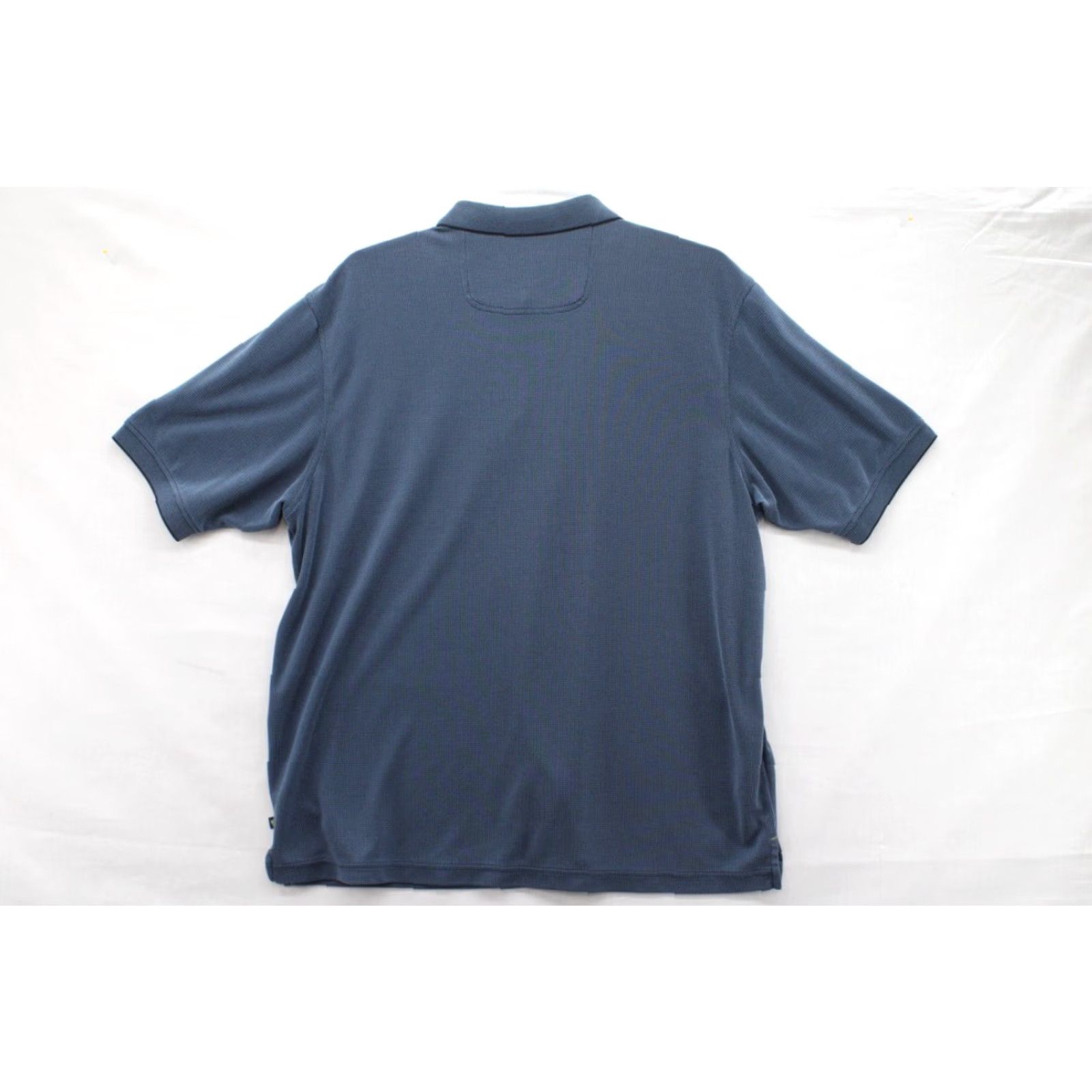 Tommy Bahama VINTAGE Tommy Bahama Golf Polo Shirt Men's 2XL Blue Micro Check Embroidered Marlin Logo Size US XXL / EU 58 / 5 - 4 Thumbnail