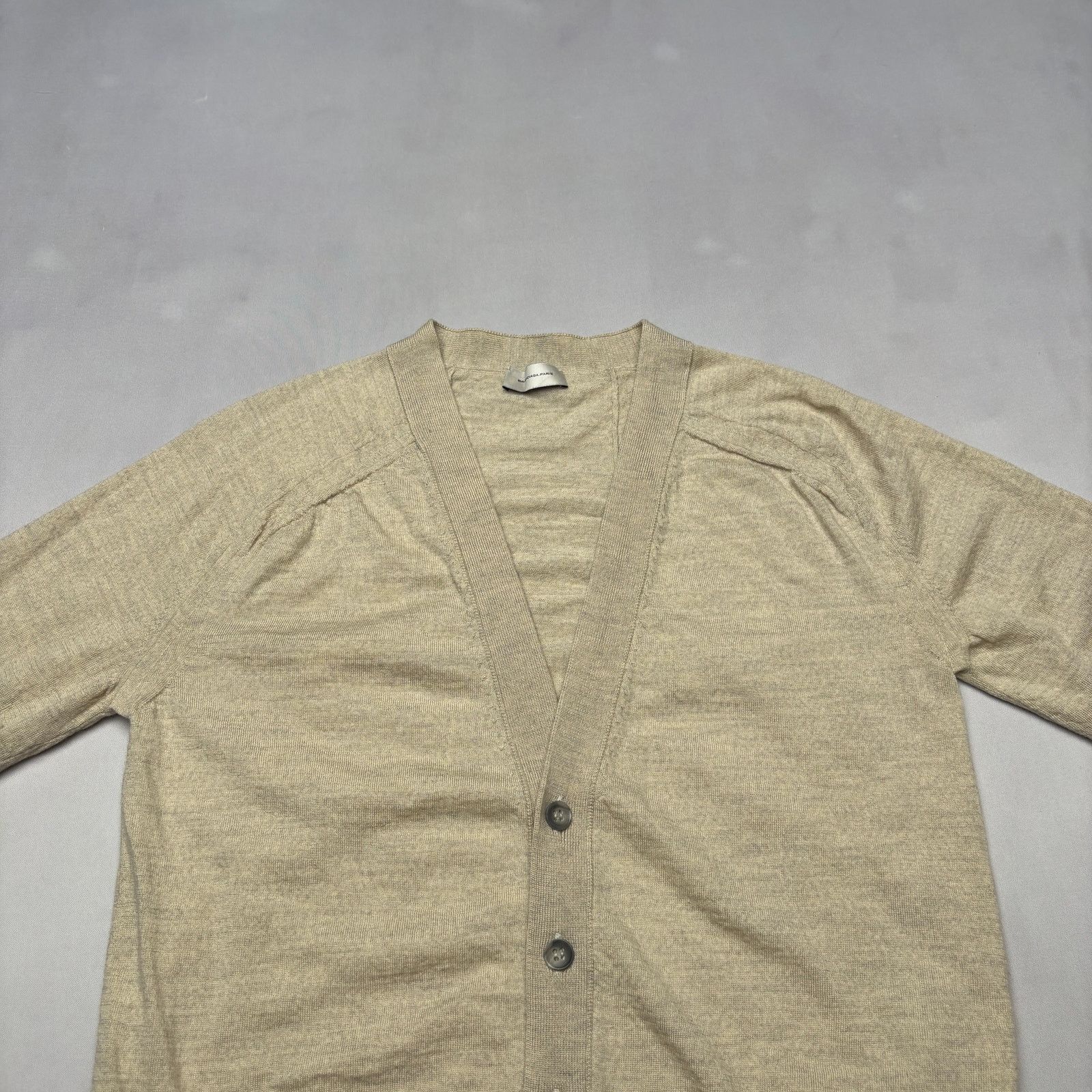 Balenciaga Balenciaga Paris Wool Silk Cashmere Cardigan Sweater Women M Size M / US 6-8 / IT 42-44 - 11 Thumbnail