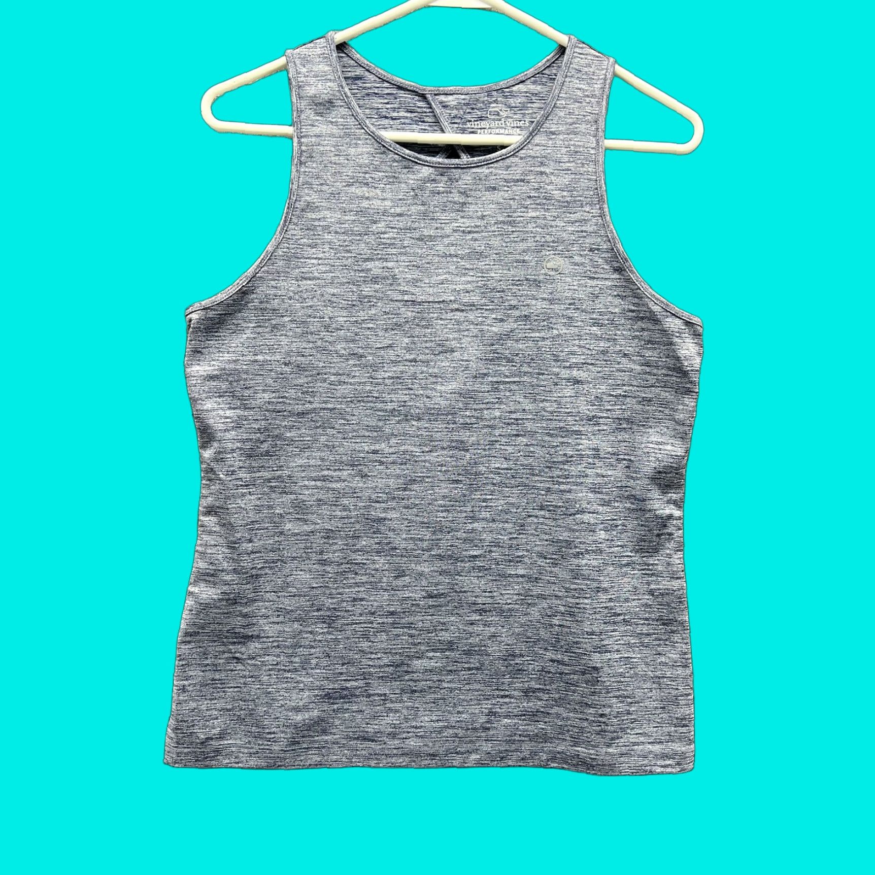 Vineyard Vines Vineyard Vines Tank Top Womens Small Blue Performance Racerback Stretch Athletic Shirt Ladies XS? Size S / US 4 / IT 40 - 1 Thumbnail
