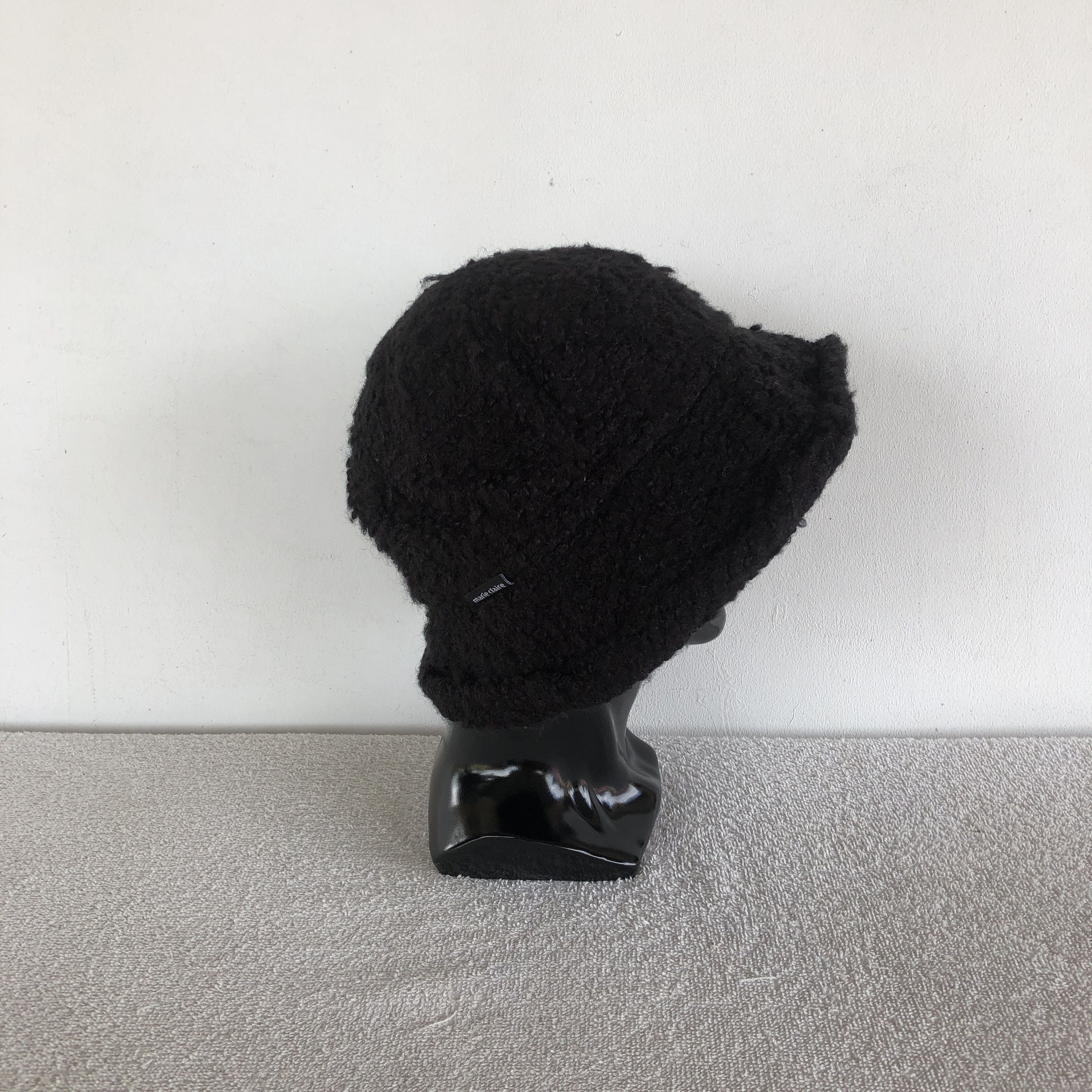 Japanese Brand Vintage 90s Marie Claire Fleece Hats Beanie Snow Caps Size ONE SIZE - 3 Thumbnail