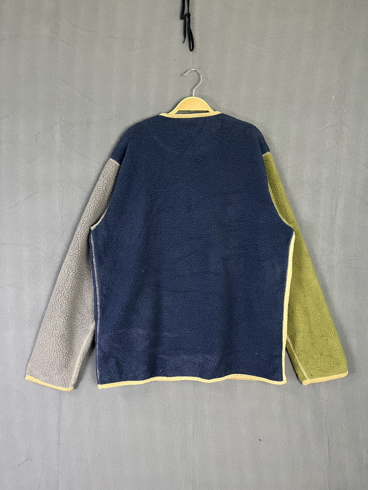 go slow caravan Go Slow Caravan Sherpa Colorblock Jacket Size US L / EU 52-54 / 3 - 3 Thumbnail