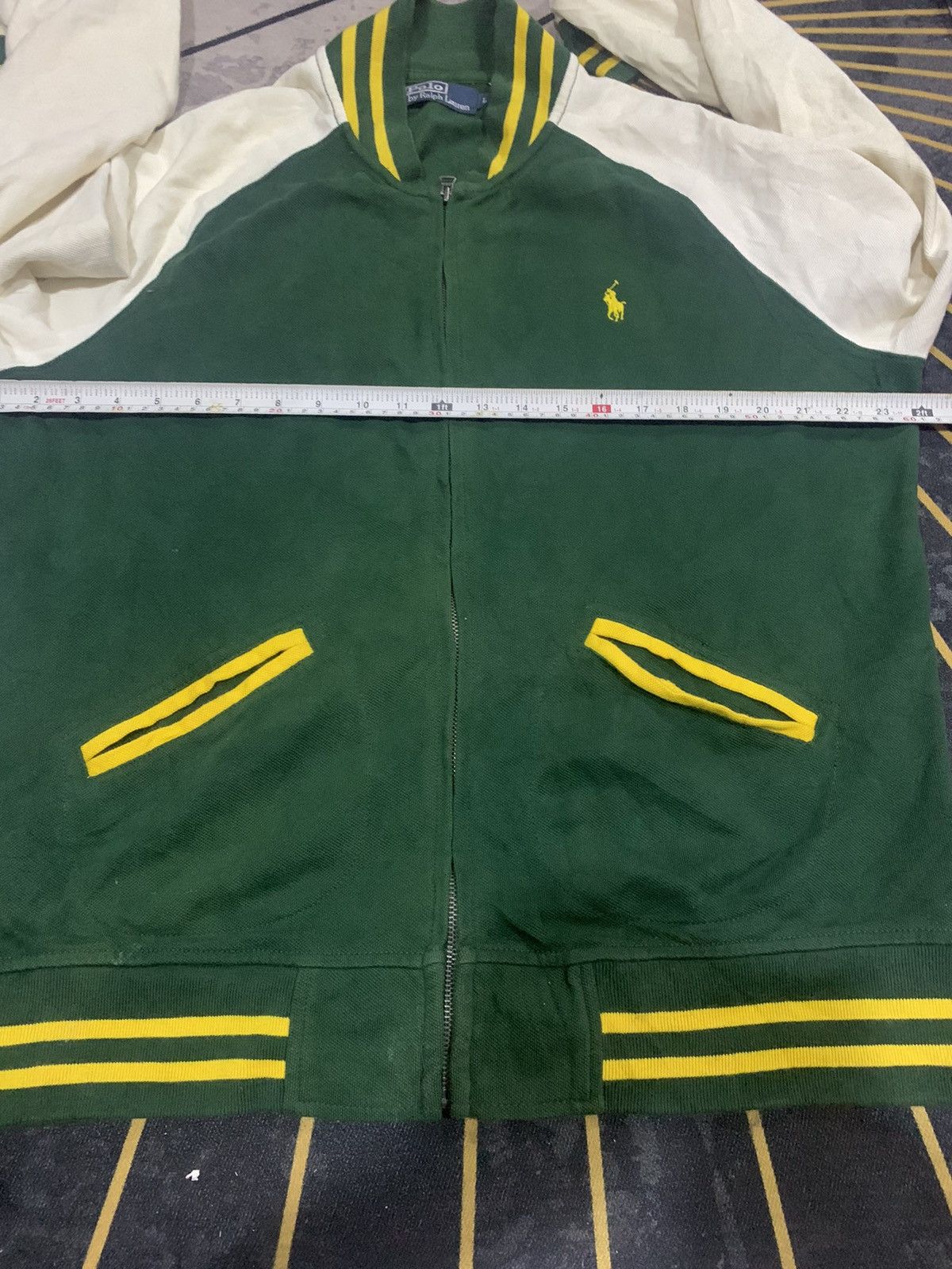 Polo Ralph Lauren × Vintage VINTAGE!! Sweater Bomber POLO RALPH LAUREN Size US XL / EU 56 / 4 - 7 Thumbnail