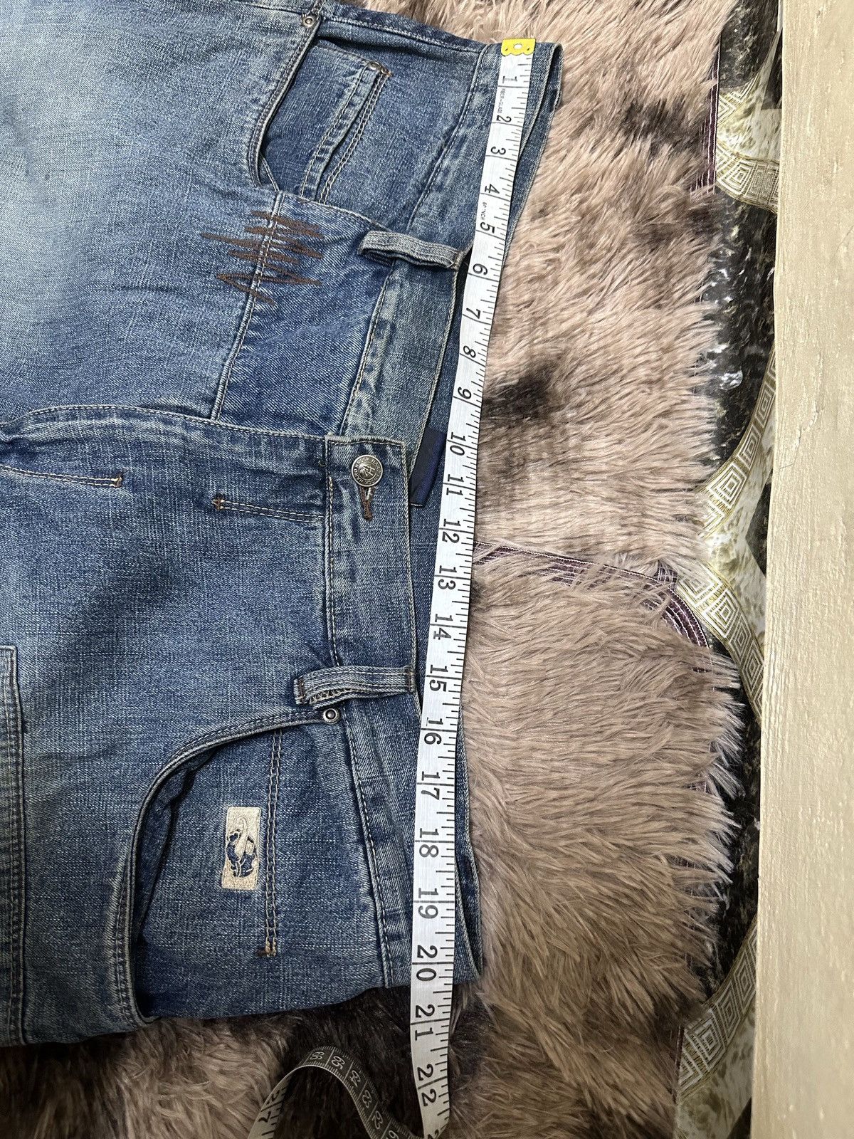JNCO SOHK Vintage School Of Hard Knocks Patchwork Baggy Jeans Size US 40 / EU 56 - 12 Thumbnail