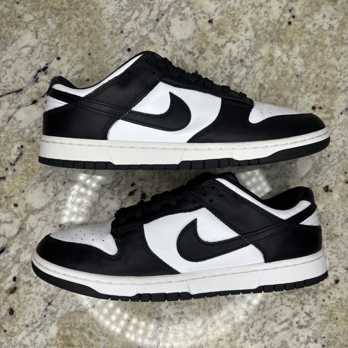 Nike Size 11 - Nike Dunk Low Black White 2023 Clean With Box Size US 11 / EU 44 - 2 Thumbnail