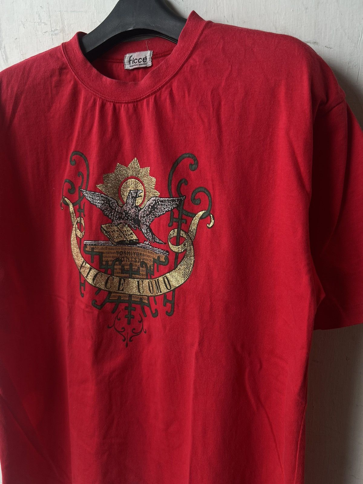 Japanese Brand × Yoshiyuki Konishi Vintage Ficce Uomo Tee Size US M / EU 48-50 / 2 - 5 Thumbnail