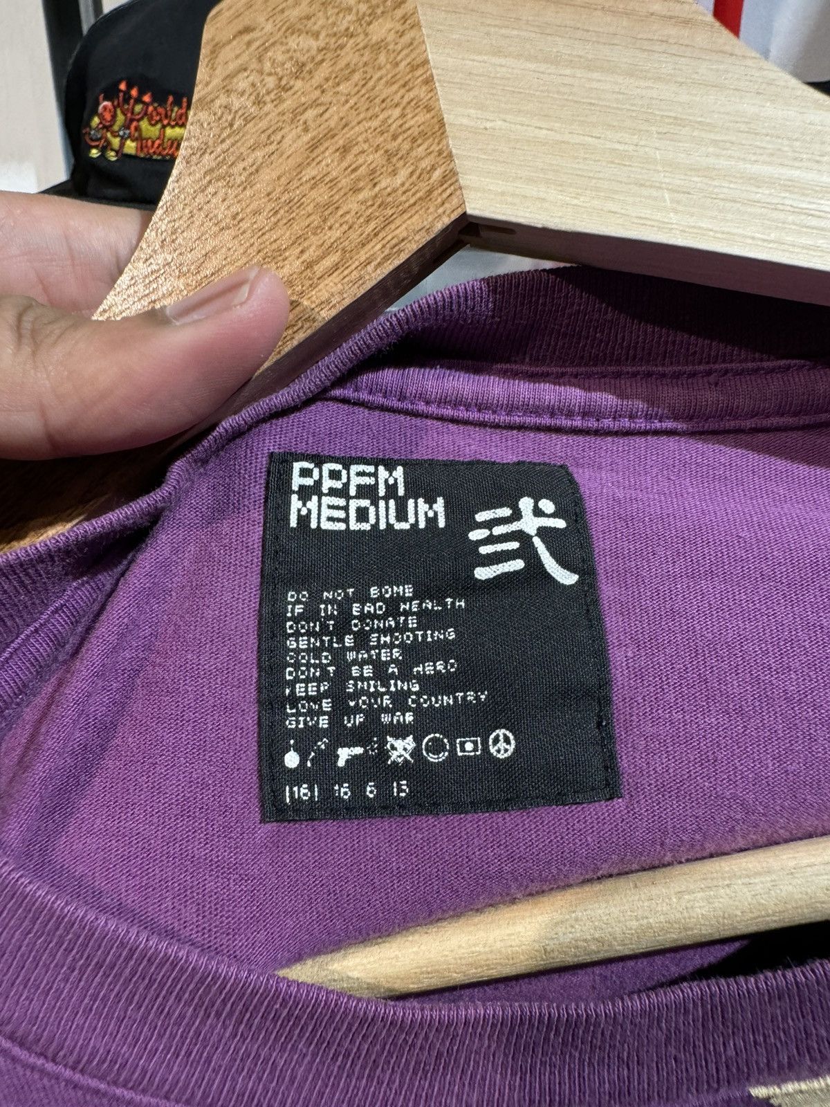 If Six Was Nine × PPFM PPFM Attrit Per Second Purple Tee Size US M / EU 48-50 / 2 - 4 Thumbnail