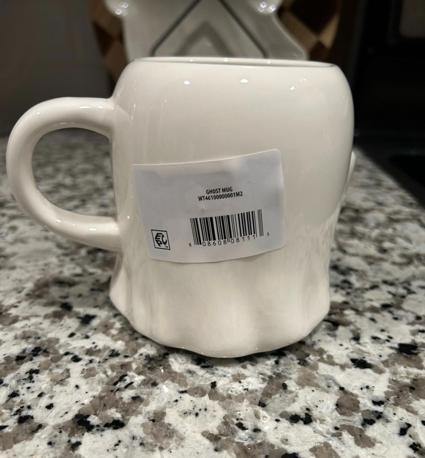Target Basics Halloween Stoneware Figural Ghost Mug Hyde & EEK! Boutique Size ONE SIZE - 2 Thumbnail